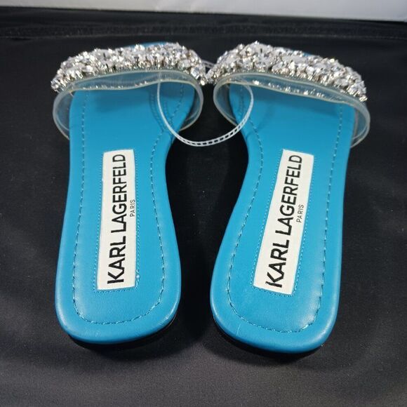 Karl Lagerfeld Slide Sandal Women's Size 7M - Picture 3 of 7